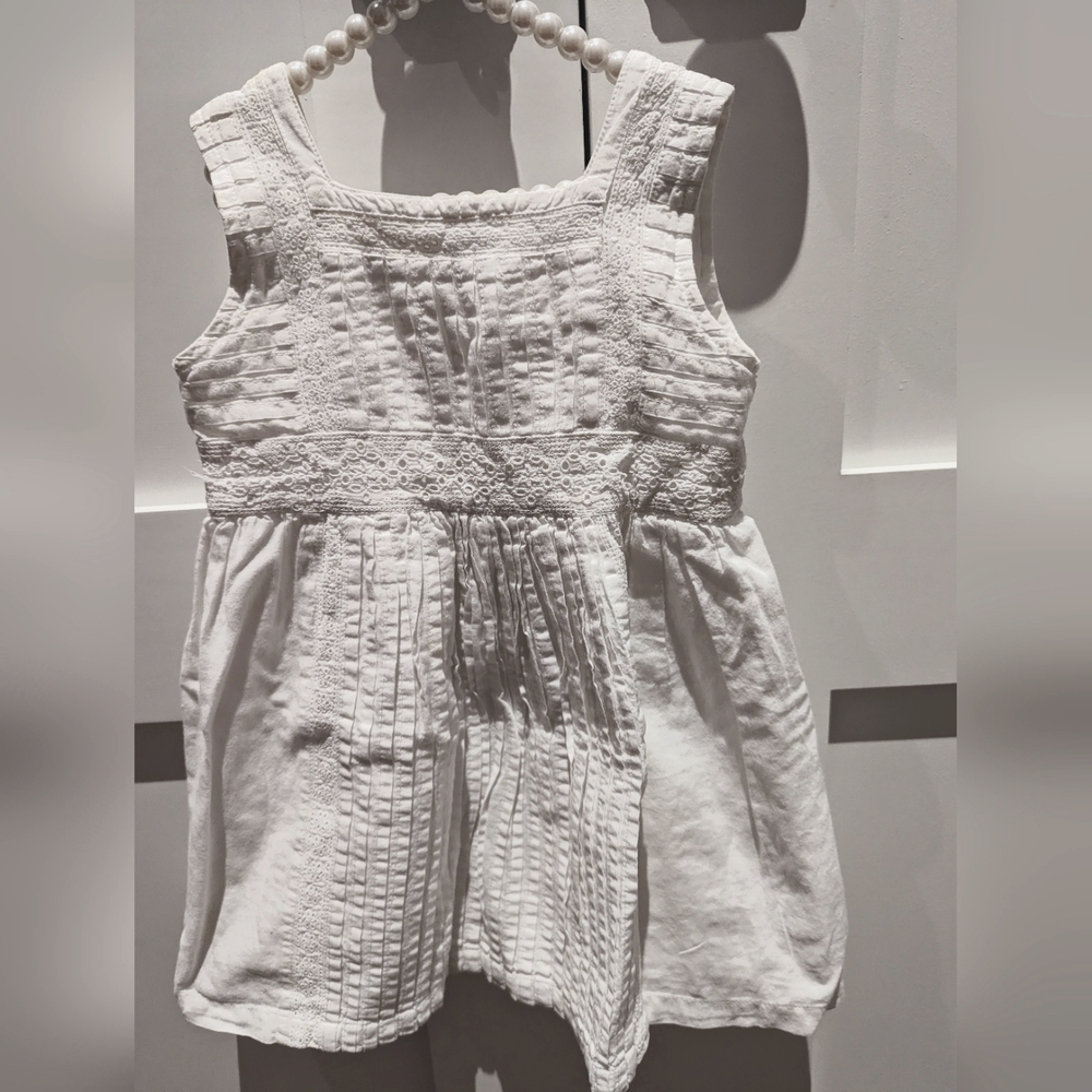 White Marie Chantal dress